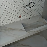 Раковина из керамогранита